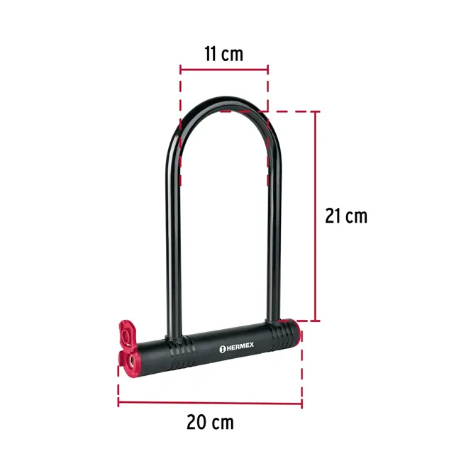 Candado tipo U Hermex - Imagen 2
